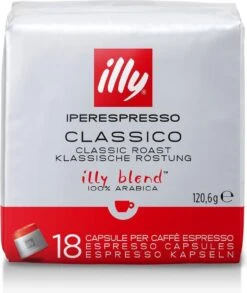 Illy - Iperespresso Koffie Home Classico 6 X 18 Capsules -Koffie Apparatuur 1010x1200 1