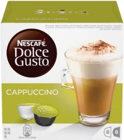 Nescafé Dolce Gusto Cappuccino - 6 X 16 Capsules -Koffie Apparatuur 1064x1200