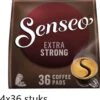 Senseo Base Extra Strong Koffiepads - 4 X 36 Pads -Koffie Apparatuur 1147x1200