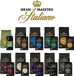 Gran Maestro Italiano - Orginale - Koffiebonen - Bonen Voor Espresso En Lungo - Arabica – 4 X 1kg -Koffie Apparatuur 1167x1200 2