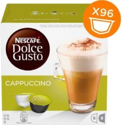 Nescafé Dolce Gusto Cappuccino - 6 X 16 Capsules -Koffie Apparatuur 1171x1200
