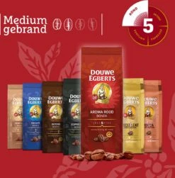 Douwe Egberts Aroma Rood Koffiebonen - 4 X 1000 Gram - Extra Grote Verpakking -Koffie Apparatuur 1181x1200 1
