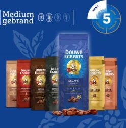 Douwe Egberts Décafé Koffiebonen - 4 X 500 Gram -Koffie Apparatuur 1183x1200