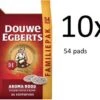 Douwe Egberts Aroma Rood Koffiepads - Multipak - 10 X 54 Pads -Koffie Apparatuur 1200x1037