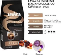 Lavazza Espresso Italiano Classico Koffiebonen - 500 Gram X6 -Koffie Apparatuur 1200x1082