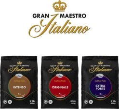 Gran Maestro Italiano – Extra Forte - Koffiepads - Senseo Compatibel Pads – Krachtig En Karakteristiek - 6 X 36 Pads -Koffie Apparatuur 1200x1094 1