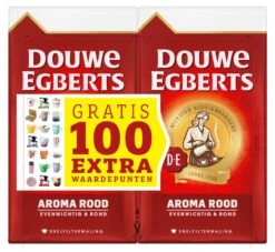 Douwe Egberts Aroma Rood Filterkoffie - Dubbelpak 6 X 1000 Gram -Koffie Apparatuur 1200x1102