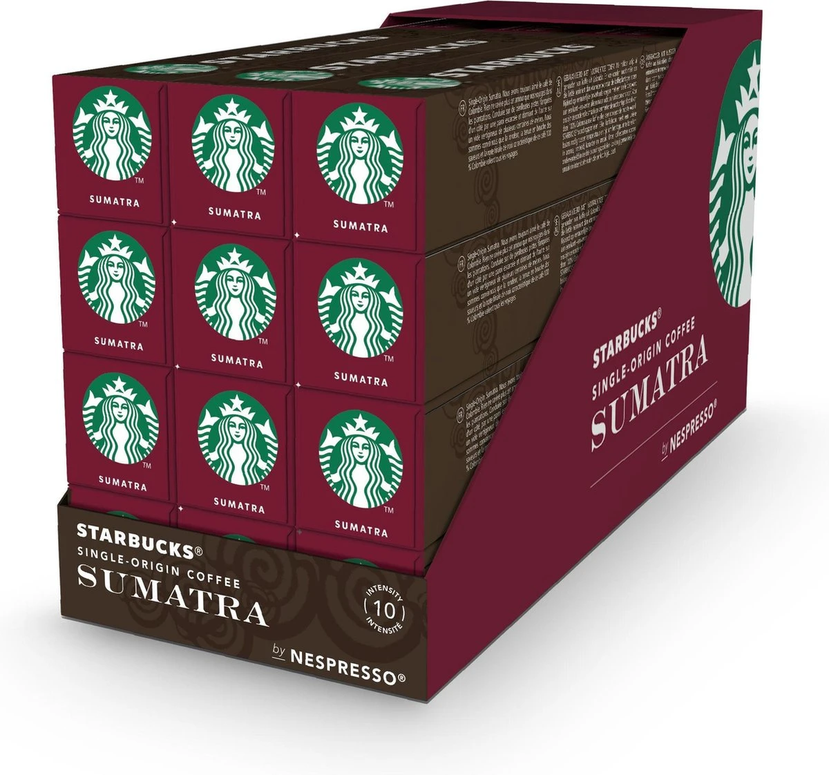 Starbucks By Nespresso Sumatra Espresso Dark Roast Capsules - 120 Koffiecups 3 Starbucks By Nespresso Sumatra Espresso Dark Roast Capsules - 120 Koffiecups