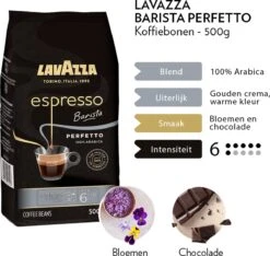 Lavazza Espresso Barista Perfetto Koffiebonen - 500 Gram X4 11 Lavazza Espresso Barista Perfetto Koffiebonen - 500 Gram X4 -Koffie Apparatuur 1200x1137