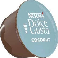 Nescafé Dolce Gusto Coconut Macchiato Capsules - Vegan Koffie - 36 Koffiecups -Koffie Apparatuur 1200x1189 1
