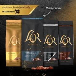 L'OR Espresso Fortissimo Koffiebonen (10) - 4 X 500 Gram -Koffie Apparatuur 1200x1200 104