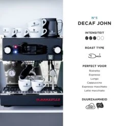 Aroma Club - Cafeïnevrije Koffiebonen 1KG - No. 5 Decaf John - Koffie Intensiteit 3/5 10 Aroma Club - Cafeïnevrije Koffiebonen 1KG - No. 5 Decaf John - Koffie Intensiteit 3/5 -Koffie Apparatuur 1200x1200 113