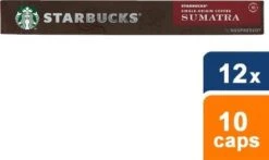 Starbucks By Nespresso Sumatra Espresso Dark Roast Capsules - 120 Koffiecups 12 Starbucks By Nespresso Sumatra Espresso Dark Roast Capsules - 120 Koffiecups -Koffie Apparatuur 1200x714
