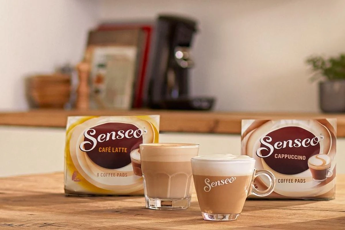 Senseo Café Latte Koffiepads - 2/9 Intensiteit - 4 X 8 Pads 7 Senseo Café Latte Koffiepads - 2/9 Intensiteit - 4 X 8 Pads - Afbeelding 5
