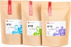 Localroast Koffie Proefpakket | Cadeaupakket | Vers Gebrand | Gemalen| Top Selectie| 3 X 200g | Direct Van Lokale Microbranderij -Koffie Apparatuur 1200x802