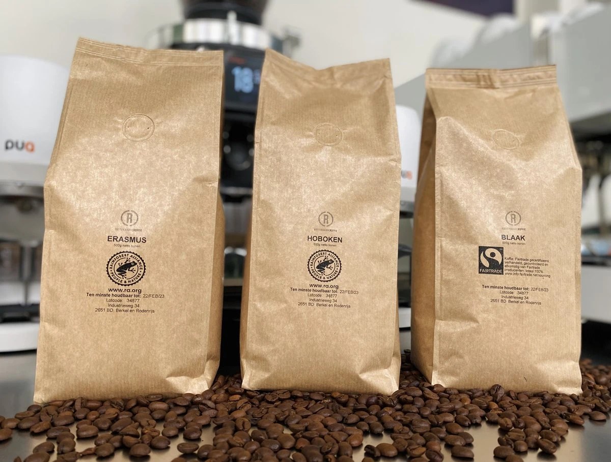 Rotterdamse Koffiebonen Tasty Proefpakket | ORIGINAL 3 X 500 GRAM