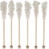 Luxe Kandijsticks - 10 Stuks - Thee - Koffie – Drank – Feest - Kandij - Sticks - Koffiesuiker - Kandij Sticks - Tafelversiering - Cadeau – Gift – Suikersticks – Cocktail - Wit - Kandijsuiker - Feestdagen - Hightea -Koffie Apparatuur 1200x932