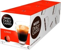 NESCAFÉ Dolce Gusto Lungo Koffiecups 3 Doosjes à 16 Capsules Geschikt Voor 48 Kopjes -Koffie Apparatuur 1200x970