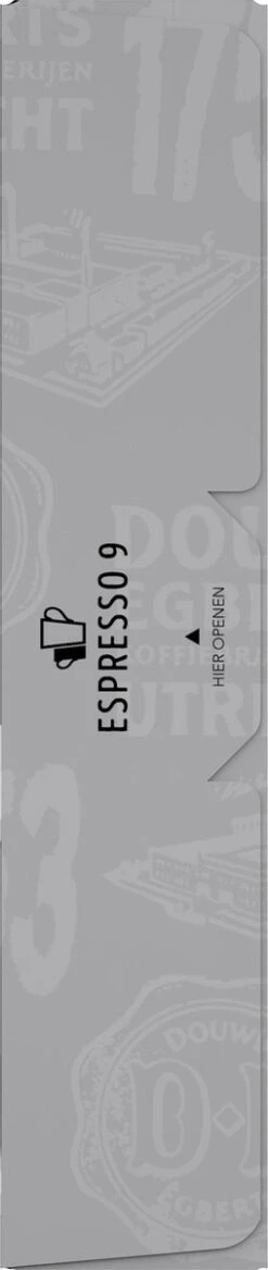 Douwe Egberts D.E Café Espresso Koffiecups - Intensiteit 9/12 - 10 X 20 Capsules -Koffie Apparatuur 254x1200