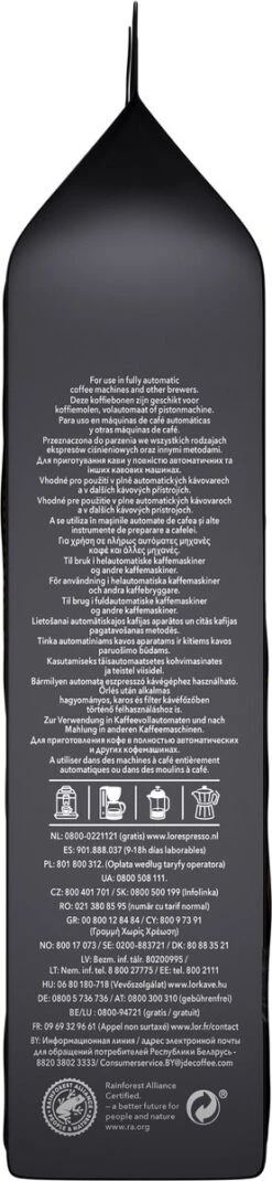 L'OR Espresso Onyx Koffiebonen (12) - 4 X 500 Gram -Koffie Apparatuur 277x1200 1