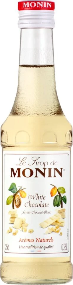 Monin Siroop White Chocolate - 25cl - 250ml Koffiesiroop
