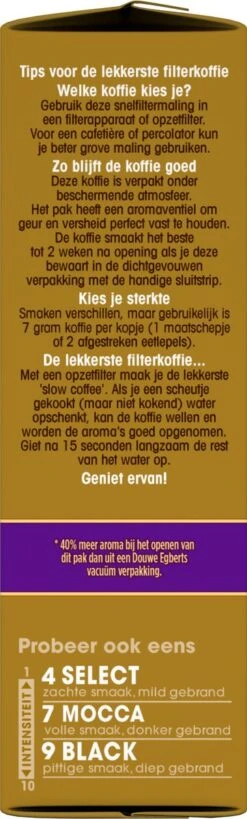 Douwe Egberts Excellent - Filterkoffie - 12 X 250 Gram -Koffie Apparatuur 362x1200 1