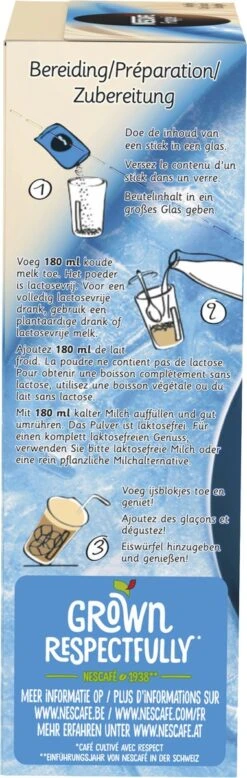 Nescafé Frappé Oploskoffie - 5 Doosjes à 10 Zakjes -Koffie Apparatuur 381x1200