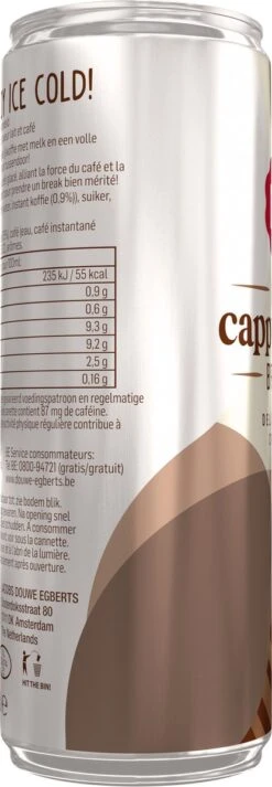 Douwe Egberts Ice Cappuccino IJskoffie - 12 X 250 Ml -Koffie Apparatuur 416x1200 2