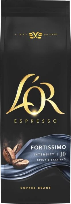 L'OR Espresso Fortissimo Koffiebonen (10) - 4 X 500 Gram -Koffie Apparatuur 419x1200 1