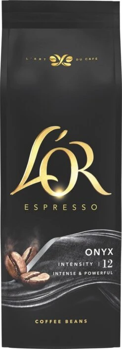 L'OR Espresso Onyx Koffiebonen (12) - 4 X 500 Gram -Koffie Apparatuur 419x1200