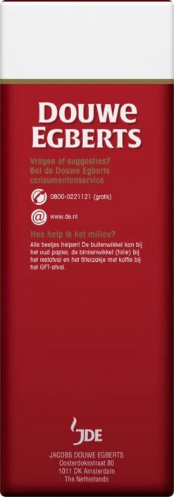 Douwe Egberts Aroma Rood Donker Filterkoffie - 6 X 500 Gram -Koffie Apparatuur 420x1200 7