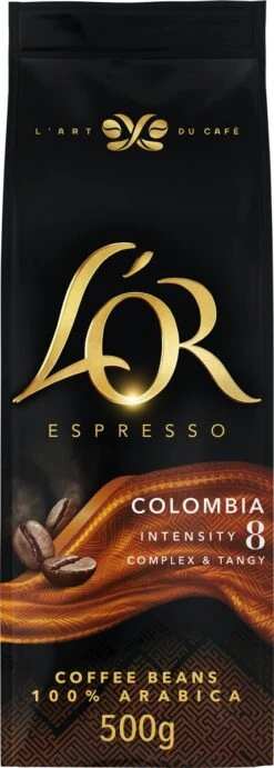 L'OR Espresso Origins Colombia Koffiebonen (8) - 4 X 500 Gram -Koffie Apparatuur 429x1200
