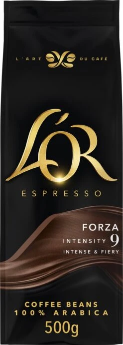 L'OR Espresso Forza Koffiebonen (9) - 4 X 500 Gram -Koffie Apparatuur 430x1200 1