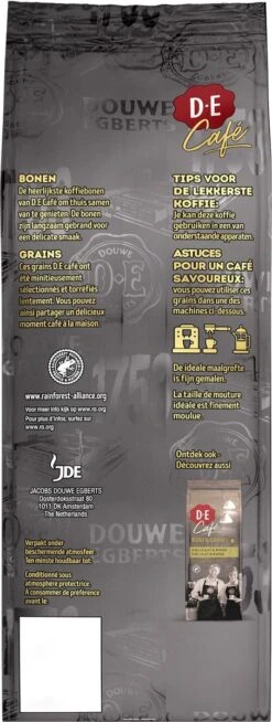 Douwe Egberts D.E Café Espresso Koffiebonen - Intensiteit 7/9 - 4 X 500 Gram -Koffie Apparatuur 453x1200 1