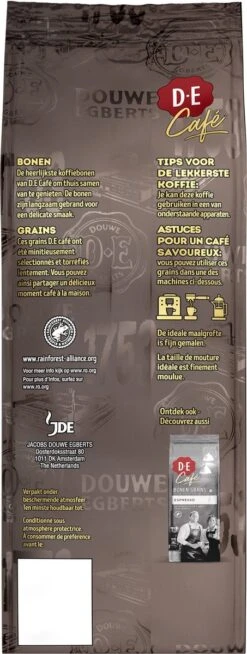 Douwe Egberts D.E Café Delicaat Rond Koffiebonen - Intensiteit 5/9 - 4 X 500 Gram -Koffie Apparatuur 453x1200 9