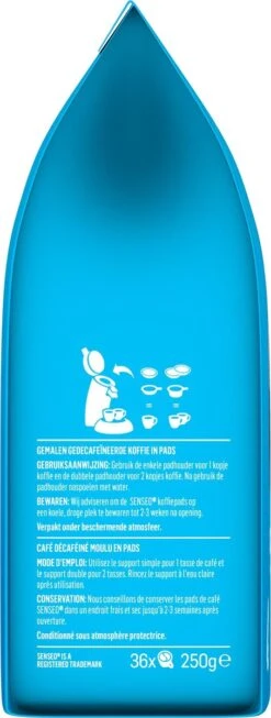 Senseo Decaf Koffiepads - 5/9 Intensiteit - 10 X 36 Pads -Koffie Apparatuur 454x1200 6