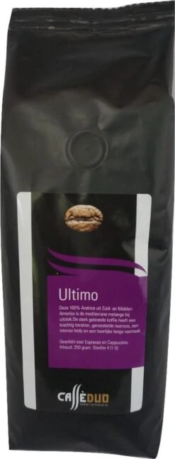 Proefpakket Koffiebonen - Caffè Duo - 5 X 250 Gram - Inclusief 100% Arabica Melanges -Koffie Apparatuur 457x1200