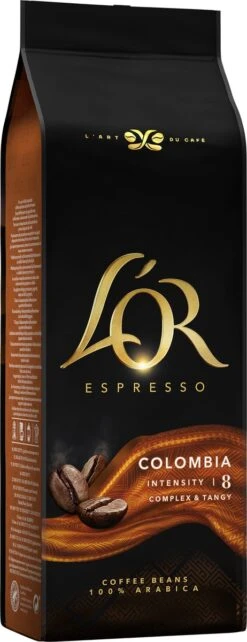 L'OR Espresso Origins Colombia Koffiebonen (8) - 4 X 500 Gram -Koffie Apparatuur 462x1200