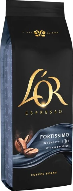 L'OR Espresso Fortissimo Koffiebonen (10) - 4 X 500 Gram -Koffie Apparatuur 462x1200 3