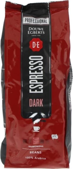 Koffie Douwe Egberts Espresso Bonen Dark Roast 1000gr -Koffie Apparatuur 523x1200