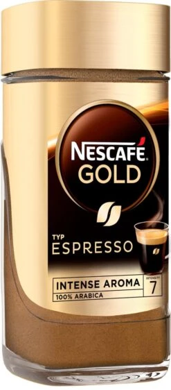 Nescafé Gold Espresso Oploskoffie - 6 Potten à 100 Gram -Koffie Apparatuur 527x1200 2