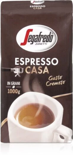 Segafredo Espresso Casa Koffiebonen - 1 Kg -Koffie Apparatuur 568x1200