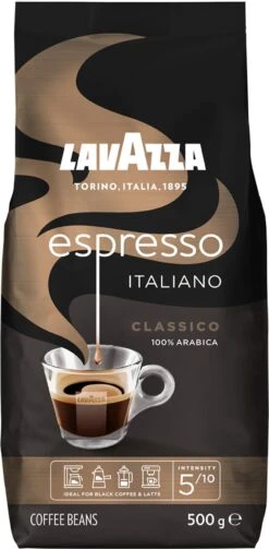 Lavazza Espresso Italiano Classico Koffiebonen - 500 Gram X4 -Koffie Apparatuur 589x1200