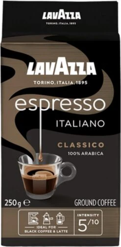 Lavazza Espresso Italiano Classico Gemalen / Filterkoffie - 8 X 250 Gram 13 Lavazza Espresso Italiano Classico Gemalen / Filterkoffie - 8 X 250 Gram -Koffie Apparatuur 592x1200 1