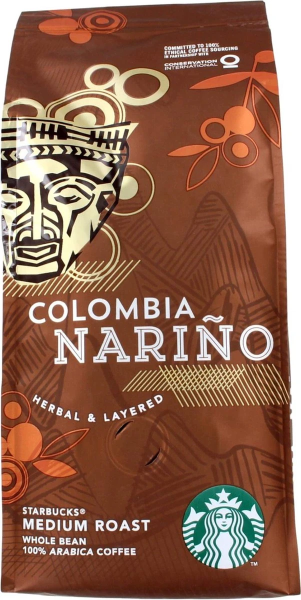 Starbucks® Colombia Nariño™ Koffiebonen 1KG (4x250gram) 3 Starbucks® Colombia Nariño™ Koffiebonen 1KG (4x250gram)