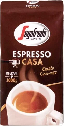 Segafredo Espresso Casa Koffiebonen - 1 Kg -Koffie Apparatuur 613x1200 1