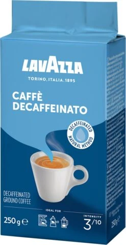 Lavazza Caffe Decaffeinato Filterkoffie - 250 Gram X8 -Koffie Apparatuur 620x1200
