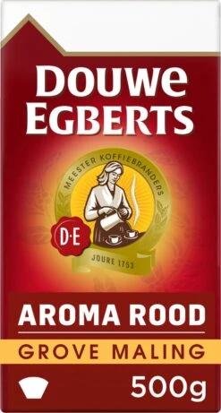 Douwe Egberts Aroma Rood Grove Maling Filterkoffie - 6 X 500 Gram -Koffie Apparatuur 643x1200 1
