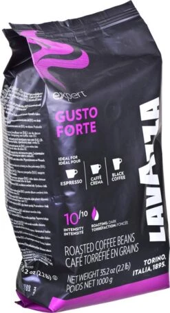 Lavazza Expert Gusto Forte - Koffiebonen - 1 Kilo -Koffie Apparatuur 650x1200