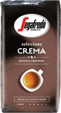 Segafredo Selezione Crema Koffiebonen - 8 X 1 Kg -Koffie Apparatuur 654x1200